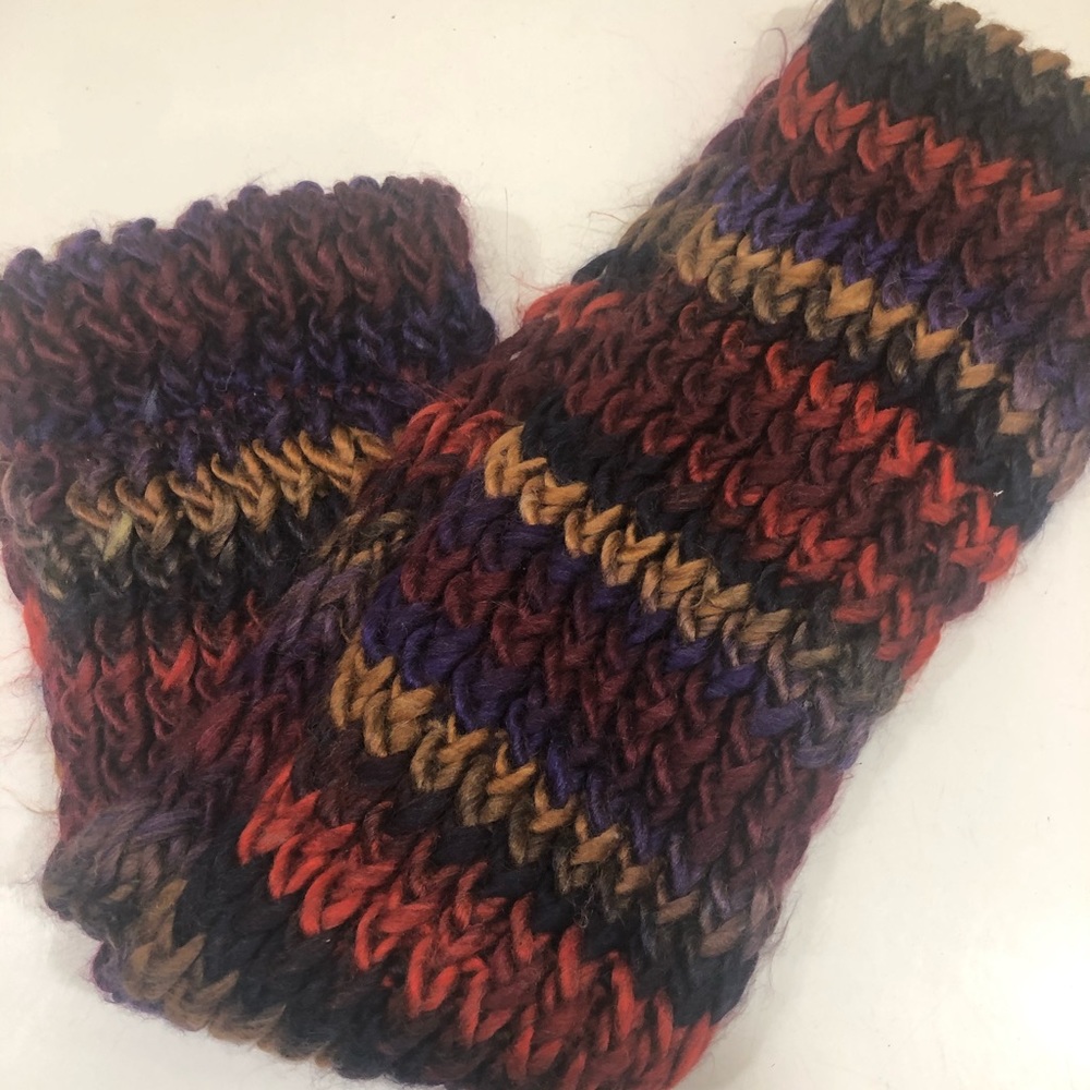 Handmade crochet scarf